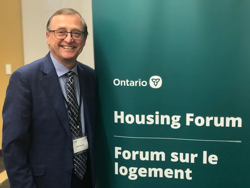 Mike Wallace at the Ontario Housing Forum